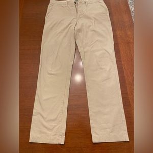 Men’s chinos. Tan. J Crew.